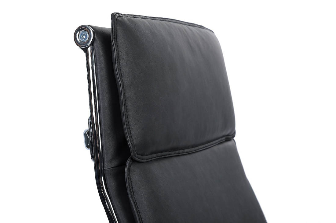 кресло руководителя rv chair dil 6018h тёмно-серая экокожа фото